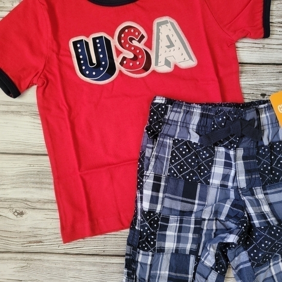 4th of July Outfit Independence Day Patriotic Outfit Gymboree - Picture 6 of 15